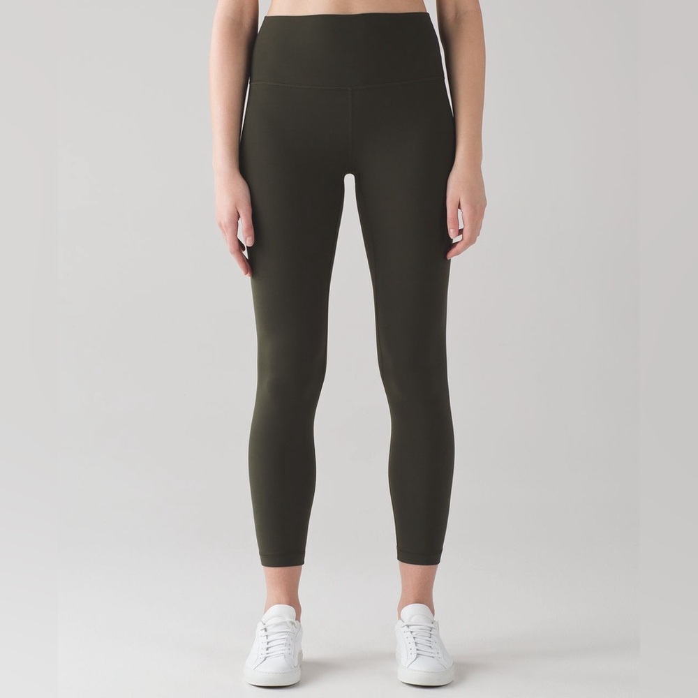 NWT Lululemon Align Pant II Dark Olive Size 14